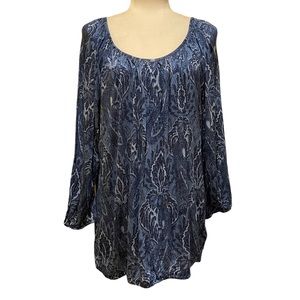 Michael Kors‎ Paisley Pattern Top XL